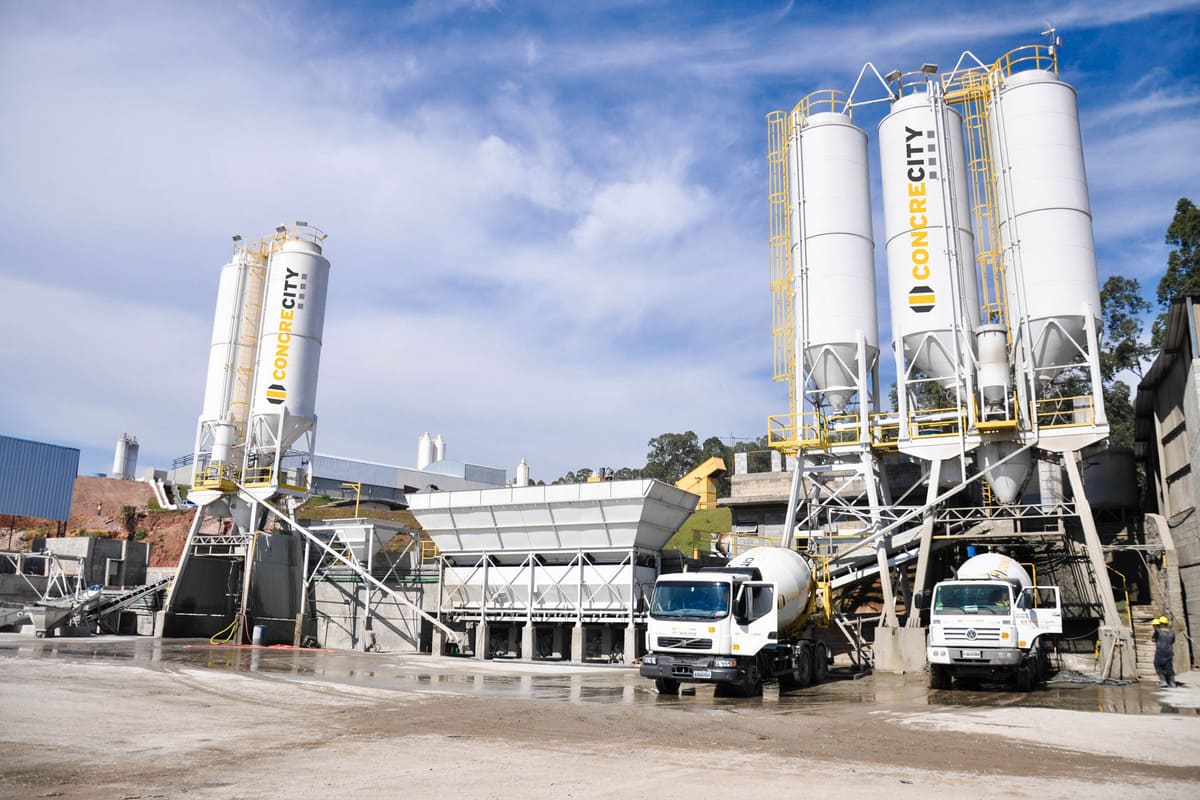 Criação de Site para Empresa de Concreto