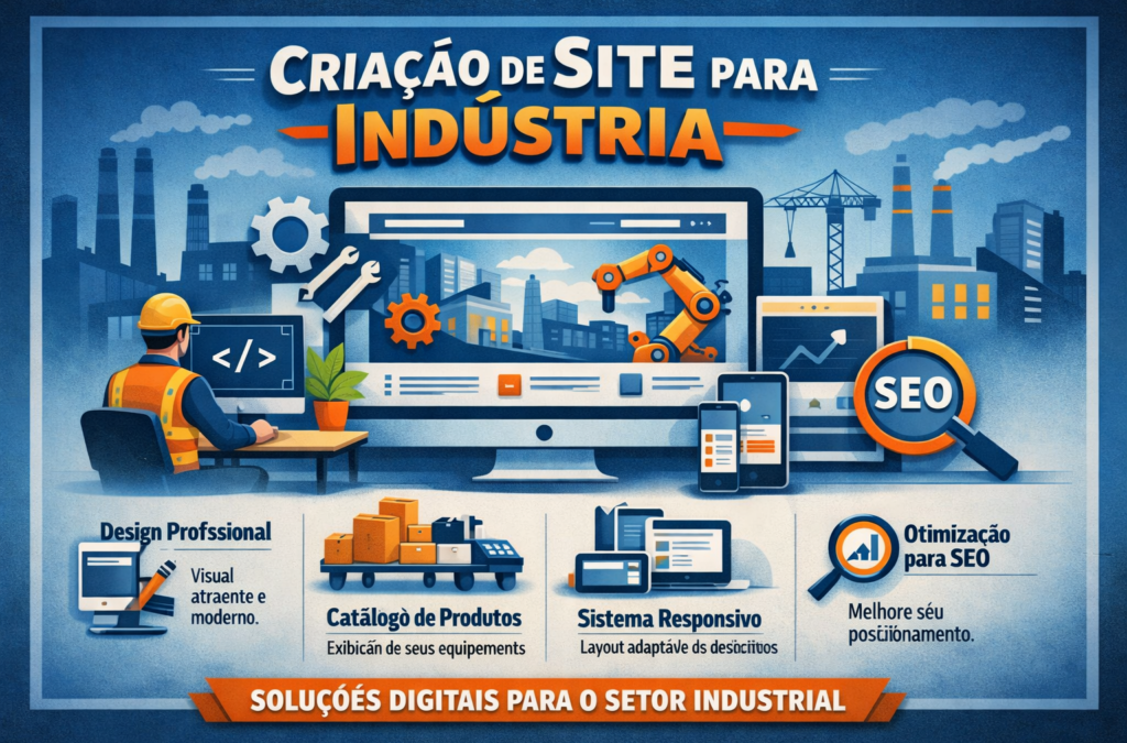 Criação de Site para Indústria