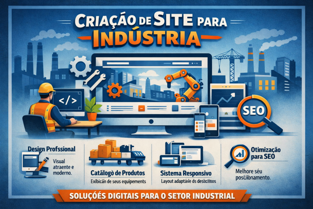 Criação de Site para Indústria
